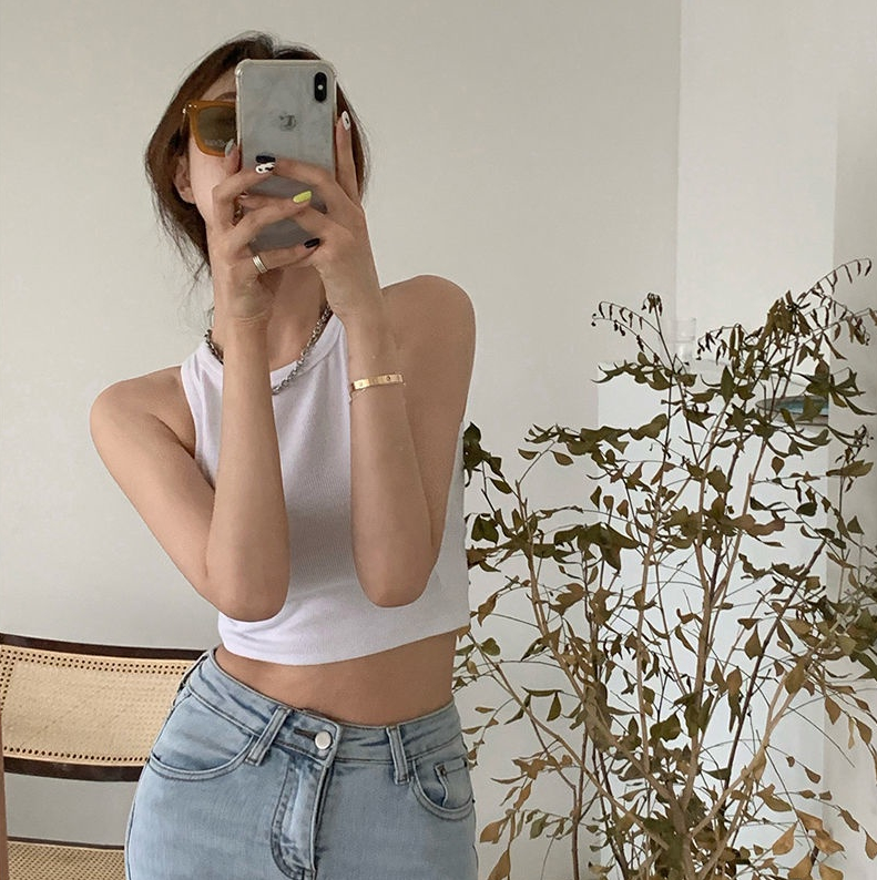 Áo Ba Lỗ Croptop Nữ